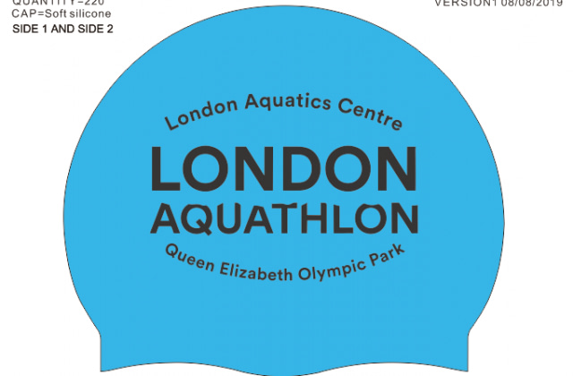 London Aqua-tion Swimming Caps v-01